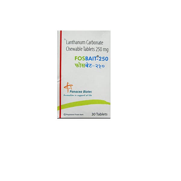 Buy Fosbait 500 mg Lanthanum Tablets